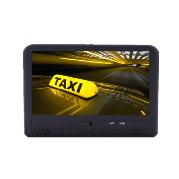 Taxi headrest screen 10.1inch WiFi 4G seat monitor car touch screen 9 taxi video advertising player